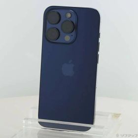 ソフマップ 〔中古品〕 iPhone15 Pro 128GB ブルーチタニウム MTUA3J／A SIMフリー【196】