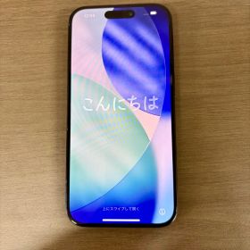 (o2258) Apple iPhone 15 Pro 512GB ブラックチタニウム バッテリー84% SIMロックなし