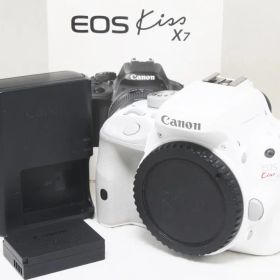 ★人気のホワイト★ キヤノン EOS Kiss X7 ボディ