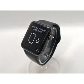 【中古】Apple Apple Watch Series3 42mm GPS スペースグレイアルミニウム/ブラックスポーツバンド MTF32J/A【高崎モントレー】保証期間１週間【ランクC】
