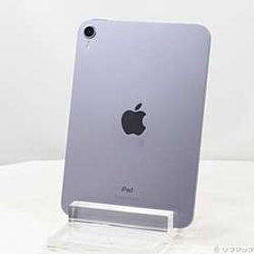 〔中古品〕 iPad mini 第6世代 64GB パープル MK7R3J／A Wi-Fi ［8.3インチ液晶／A15-Bionic］〔中古品〕 iPad mini 第6世代 64GB パープル MK7R3J／A Wi-Fi ［8.3インチ液晶／A15-Bionic］