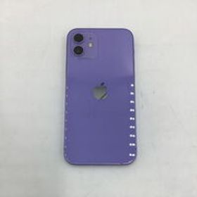 中古 【au】Apple iPhone12 6.1インチ 64GB (パープル) MJNH3J/A 147144 状態： B:良品