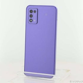 〔中古〕ZTE Libero 5G III 64GB パープル ZESBY1 Y!mobile SIMフリー〔295-ud〕