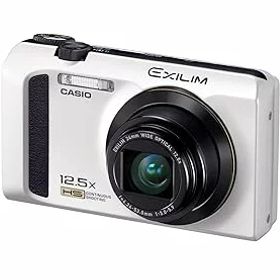 【中古】CASIO デジタルカメラ EXILIM 1610万画素 光学ズーム12.5倍 EX-ZR300WE