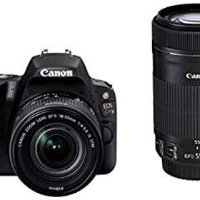 【中古】Canon デジタル一眼レフカメラ「EOS Kiss X9」ダブルズームキット (ブラック) EOSKISSX9BK-WKIT