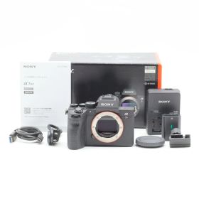 ショット数3844回 SONY(ソニー) フルサイズミラーレス一眼 ブラック α7RM4 ボディ ILCE-7RM4 #5371