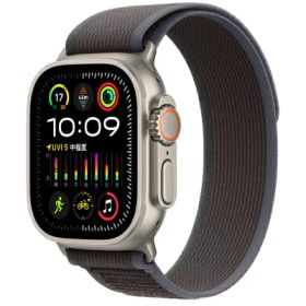 Apple Apple Watch Ultra2 49mm GPS+Cellularモデル MRF53J/A A2986【ナチュラルチタニウムケース/ブルー ブラックトレイルループ(S/M)】 [中古] 【当社3ヶ月間保証】 イオシス