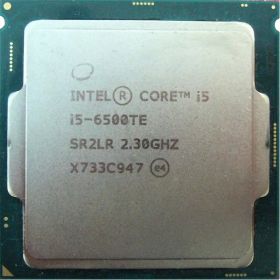 Intel Core i5-6500TE SR2LR 4C 2.3GHz to 3.3GHz Socket 1151 Skylake 14NM 6MB 35W Oct 2015