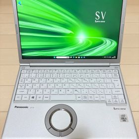 【ほぼ未使用品】Let’s note CF-SV9 10世代 i5 SSD256GB メモリ8GB Windows11 Panasonic レッツノート すぐ使える ノートパソコン