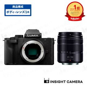 パナソニック LUMIX DC-G100D ボディ ブラック + 望遠レンズセット LUMIX G VARIO 45-150mm/F4.0-5.6 ブラック ルミックス Panasonic（出荷後転送不可）