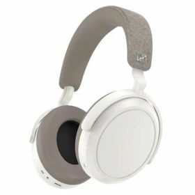 ゼンハイザー(Sennheiser) MOMENTUM 4 Wireless ワイヤレスヘッドホン ホワイト 高性能ドライバー ノイズキャンセリング 60時間のバッテリー再生 タッチパネル 低遅延 aptX Adaptive マルチポイント
