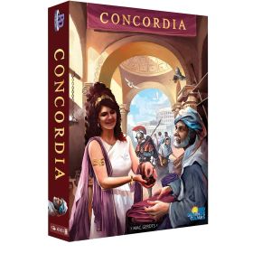 Concordia (コンコルディア) 英語版 ボードゲーム 戦略 経済発展 2-5人用 90分