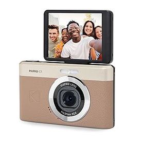 【中古】KODAK Pixpro C1 ? 超コンパクトデジタルカメラ| 13MP BSI CMOS、4倍ズーム、2.8インチLCDスクリーン、LEDフラッシュ ? Marron