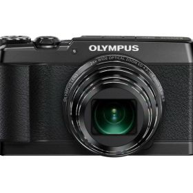 【中古】OLYMPUS デジタルカメラ STYLUS SH-1 ブラック 光学式5軸手ぶれ補正 光学24倍&amp;超解像48倍ズーム SH-1 BLK