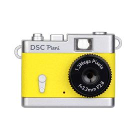 Kenko デジタルカメラ DSC Pieni 131万画素 動画・静止画撮影可能 レモンイエロー DSC-PIENI-LY