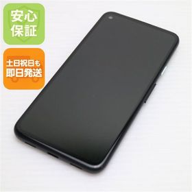 安心保証 良品中古 SIMフリー Google Pixel 4a ブラック 白ロム