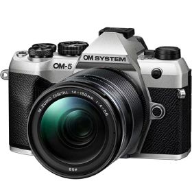 【10年間保証付き】[OM SYSTEM] OM-5 Mark II 14-150mm IIレンズキットシルバー (OM SYSTEM 夏のキャッシュバック対象商品 2026年6月26日～9月13日）