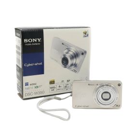 ソニー SONY Cyber-shot デジタルカメラ コンパクトデジタルカメラ DSC-W350 ゴールド Cyber-shot _【中古】