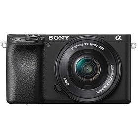 【中古】SONY APS-C ミラーレス一眼カメラ α6400 パワーズームレンズキット(同梱レンズ:SELP1650) ブラック ILCE-6400L B