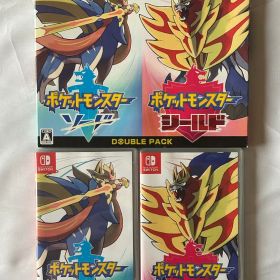 【動作確認済】ポケットモンスター ソード・シールド ダブルパック 外箱付き