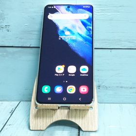 【美品・送料無料】au Galaxy S21 5G SCG09 ファントムホワイト 本体 白ロム SIMロック解除済み SIMフリー 347454