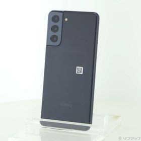 (中古)SAMSUNG Galaxy S21 5G 256GB ファントムグレー SCG09 auロック解除SIMフリー(377-ud)