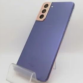【中古】SAMSUNG docomo 【SIMロック解除済み】 Galaxy S21 5G ファントムバイオレット 8GB 256GB SC-51B【秋葉5号】保証期間１ヶ月【ラ