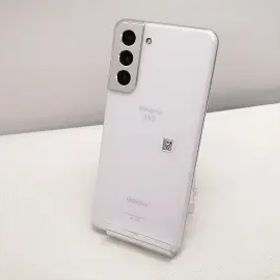 【中古】SAMSUNG docomo 【SIMロック解除済み】 Galaxy S21 5G ファントムホワイト 8GB 256GB SC-51B【府中ル・シーニュ】保証期間１ヶ月
