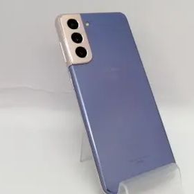 【中古】SAMSUNG docomo 【SIMロック解除済み】 Galaxy S21 5G ファントムバイオレット 8GB 256GB SC-51B【川越クレアモール】保証期間１
