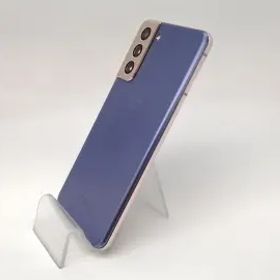 【中古】SAMSUNG docomo 【SIMロック解除済み】 Galaxy S21 5G ファントムバイオレット 8GB 256GB SC-51B【府中ル・シーニュ】保証期間１
