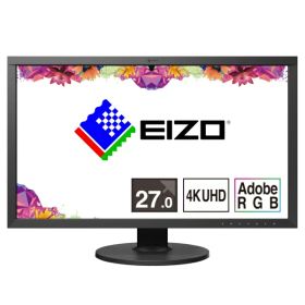 EIZO｜エイゾー USB-C接続 PCモニター ColorEdge ブラック CS2740-BK [27型 /4K(3840×2160） /ワイド /61Hz][CS2740BK]