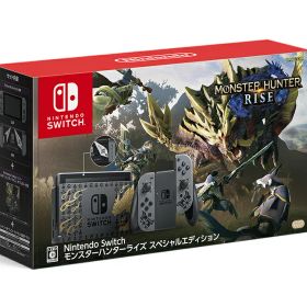 【中古・箱説なし・付属品なし・傷なし】Nintendo Switch モンスターハンターライズ スペシャルエディションニンテンドーSwitch ゲーム機本体