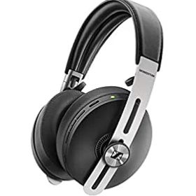 【中古】Sennheiser ゼンハイザー MOMENTUM Wireless M3AEBTXL BLACK Bluetoothノイズキャンセリングヘッドホン, オートon/off, スマートポーズ, ボイス