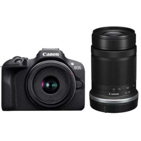 【納期約3週間】【お一人様1点まで】【代引き不可】◎キヤノン EOS R100 ダブルズームキット ミラーレス一眼カメラ EOSR100WZK