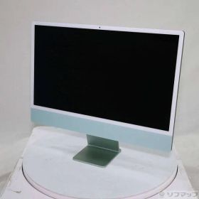 ソフマップ 〔中古品〕 iMac 24-inch Mid-2021 MGPJ3J／A Apple M1 8コアCPU_8コアGPU 8GB SSD512GB グリーン 〔macOS v26.5.2〕【258】