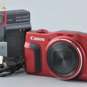 【中古】Canon キヤノン PowerShot SX710 HS レッド コンパクトデジタルカメラ