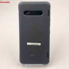 LG デュアルスクリーン ケース LG V60 ThinQ 5G用 Type-Cアダプター付き ブラ
