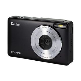 Ｋｅｎｋｏ８倍ズームオートフォーカス機能付広角レンズデジタルカメラＫＣ−ＡＦ１１ブラック 144638 KC-AF11BK