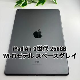 Apple iPad Air 第3世代 10.5インチ 256GB スペースグレイ Wi-Fiモデル Air3 Y3572065