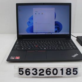 Lenovo ThinkPad E595 Ryzen 5 3500U 2.1GHz/8GB/256GB(SSD)/15.6W/FHD(1920x1080)/Win11【中古】【20260731】