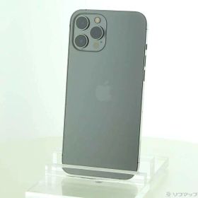 【中古】Apple(アップル) iPhone12 Pro Max 128GB グラファイト MGCU3J／A SoftBank 【262-ud】