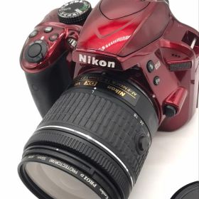Nikon D3400 レンズキット レッド 動作良好