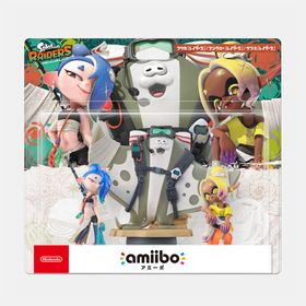 【送料無料・即日出荷・新品】amiibo すりみ連合セット[フウカ【レイダース】/ウツホ【レイダース】/マンタロー【レイダース】] （スプラ
