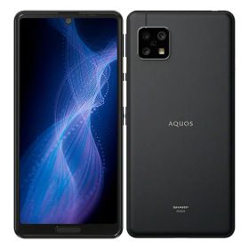 【中古】【安心保証】 AQUOS sense5G SHG03[64GB] au ブラック