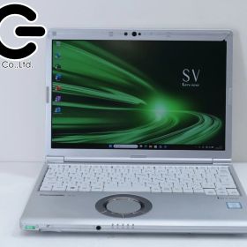 動作良好⭐外観訳有品☹️ Panasonic レッツノート SV8 12.1型 第8世代 Core i5-8365U / メモリ16GB/SSD 256GB / Wi-Fi5 / Bluetooth/USB Type-C/カメラ / Windows11