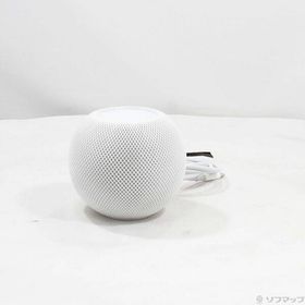 【中古】Apple(アップル) HomePod mini ホワイト MY5H2J／A 【344-ud】