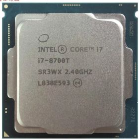 Intel Core i7-8700T SR3WX 6C 12T 2.4GHz to 4GHz Socket 1151 Coffee Lake 14NM 12MB 35W Apr 2018