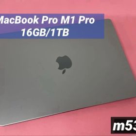 MacBook Pro M1Pro 16GB/1TB 14インチ2021 グレー