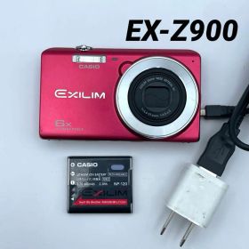 実写美⭕️良品【動作確認済】CASIO EXILIM EX-Z900 RED