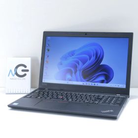 🔷画面美🔷Lenovo ThinkPad L580 15.6型ノートパソコン 8世代i5-8250U メモリ8GB/SSD256GB/HDMI/カメラ/テンキー/Windows11 18014